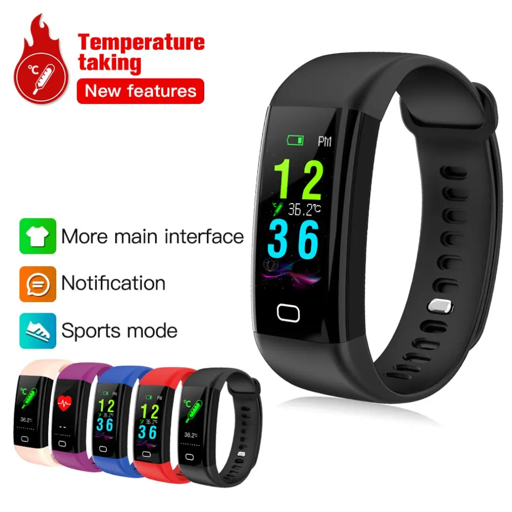 

Smart Bracelet Sports Health Multifunctions Reminder Phone Calls Watch Smart Watch For Android IOS