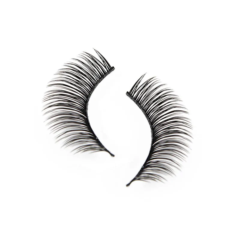 Накладные ресницы ручной работы натуральные длинные мягкие наращивание макияж