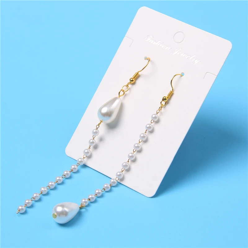Модные жемчужные Висячие серьги для женщин натуральный перламутр ракушки
