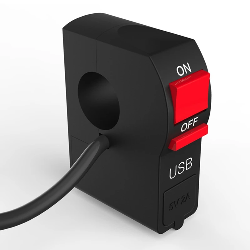 Мотоцикл Универсальный переключатель мотоцикла руль кнопка включения ВКЛ-ВЫКЛ