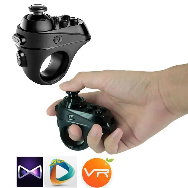 

R1 Ring shape 3D Bluetooth 4.0 EBook VR Controller Wireless Gamepad Joystick Gaming Remote Control for lOS and Android smartphon