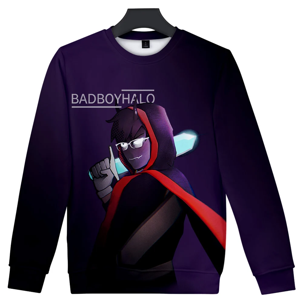 

Осенне-зимняя Праздничная увлекательная Повседневная Уличная одежда для мужчин и женщин с 3D принтом badboyhalo в кавайном стиле