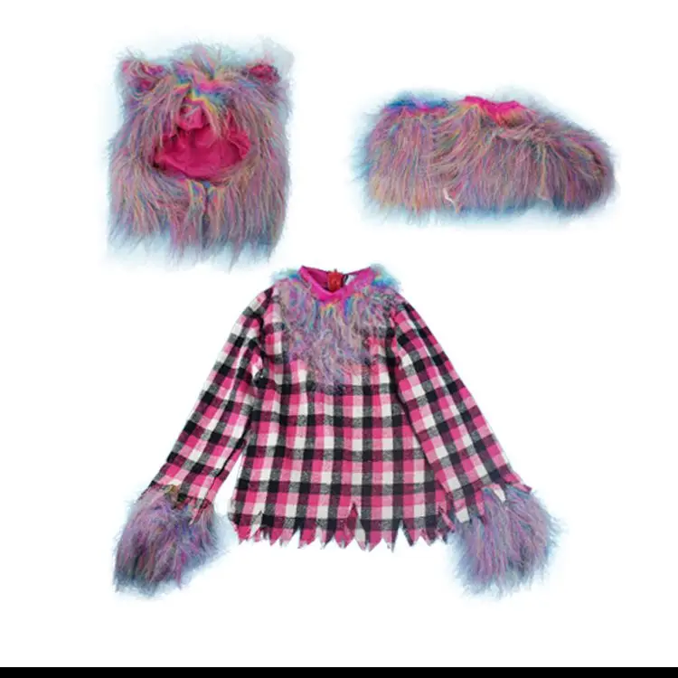 

Halloween Children's Day Animal Show Costume Cosplay Women Girl Wolverine Color Werewolf Cosplay Costume