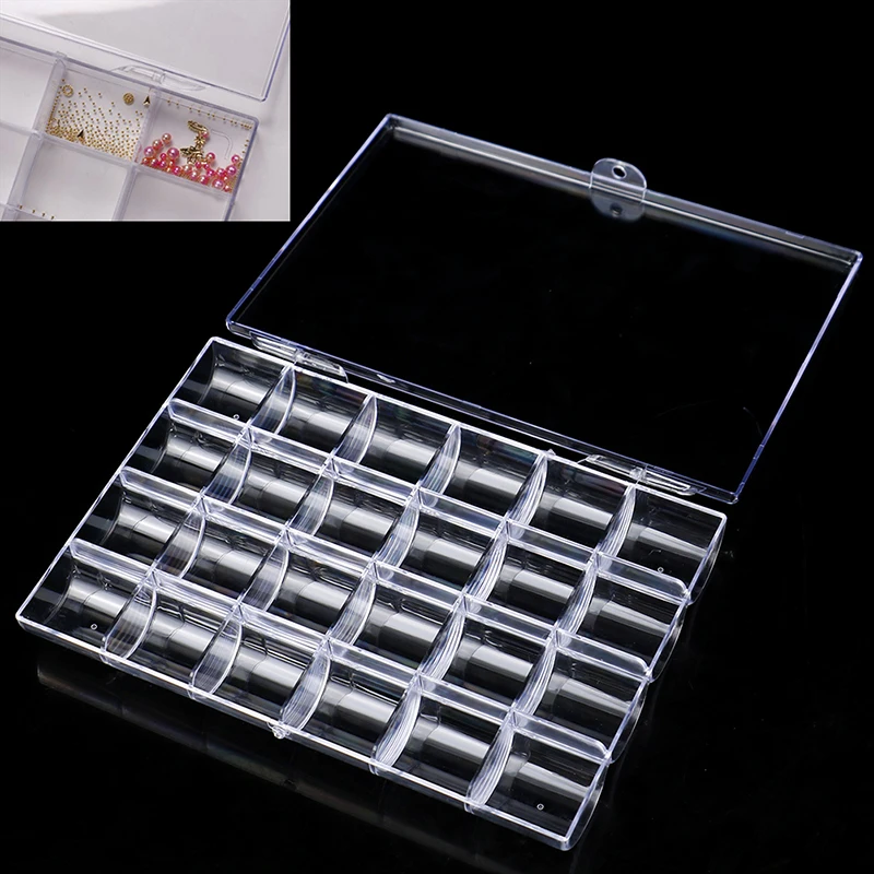 

Пластиковые аксессуары для ногтей с 24 ячейками