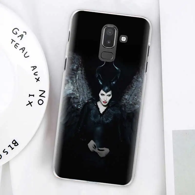 Чехлы Angelina Jolie Maleficent для samsung Galaxy J4 Plus J6 Plus J8 J3 J5 J7 J5 Prime жесткий чехол