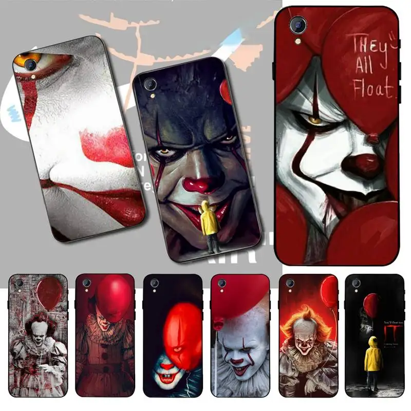 Милый чехол CUTEWANAN Pennywise с ужасами и блестками для Vivo Y91c Y17 Y51 Y67 Y55 Y93 Y81S Y19 Y7S |