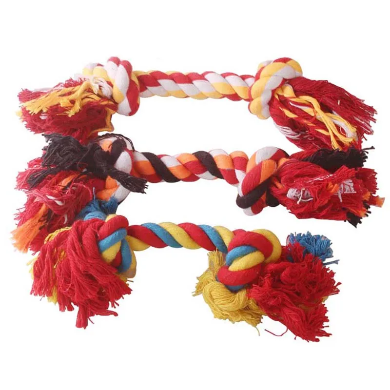 

Random Color Pet Toy Anti Bite Dog Bite Rope Interactive Game Tease Cat Ball Twist Rope Puppy Sharpen Teeth Relieving Boredom