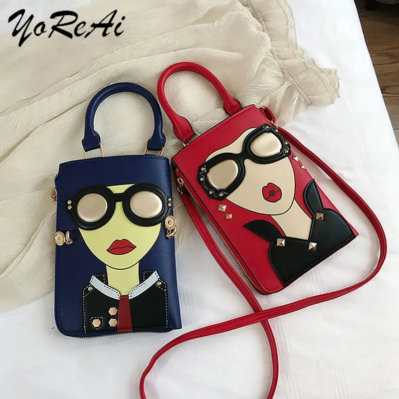 

YoReAi Crossbody Cell Phone Shoulder Bag Cellphone Pack Fashion Daily Use Card Holder Mini Summer Shoulder Bags for Women Wallet