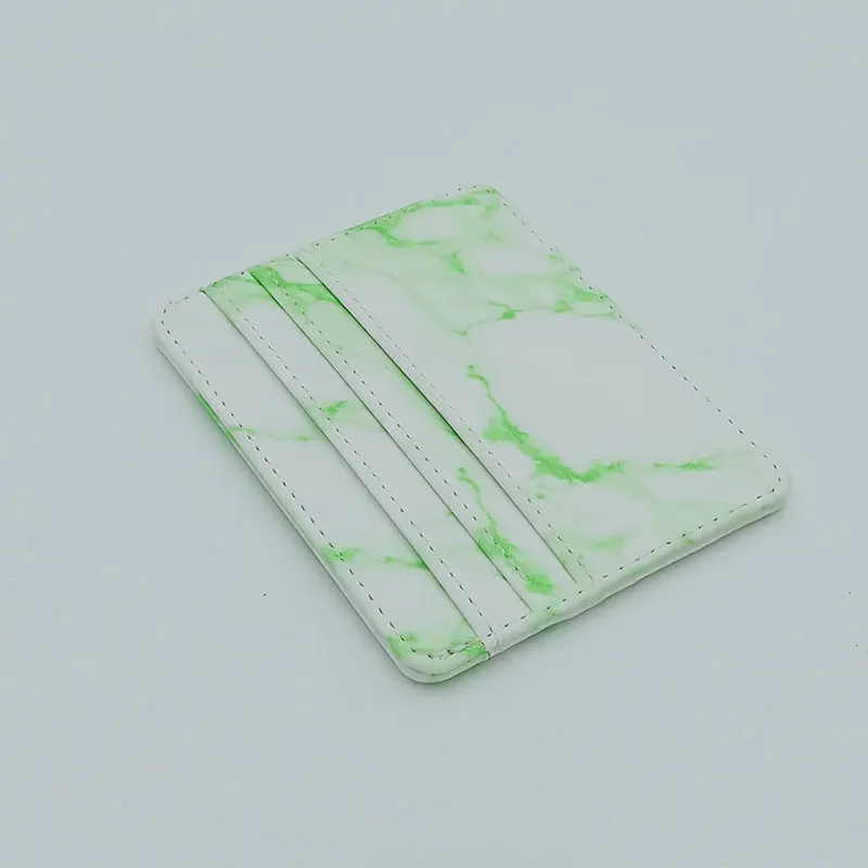 

Marbling Anti-Theft Card Holder Package Waterproof Pu Bank Business Id Card Holder Travel Portable Wallet Case Passport Holder