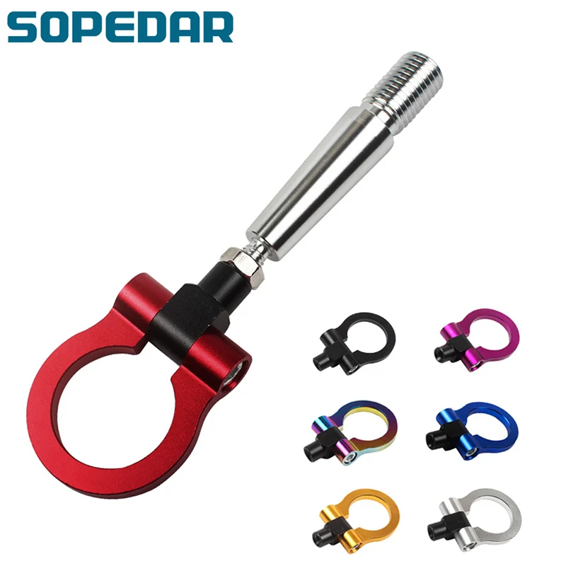 Алюминиевое японское автомобильное буксировочное крючок SOPEDAR с ЧПУ для Mitsubishi Lancer