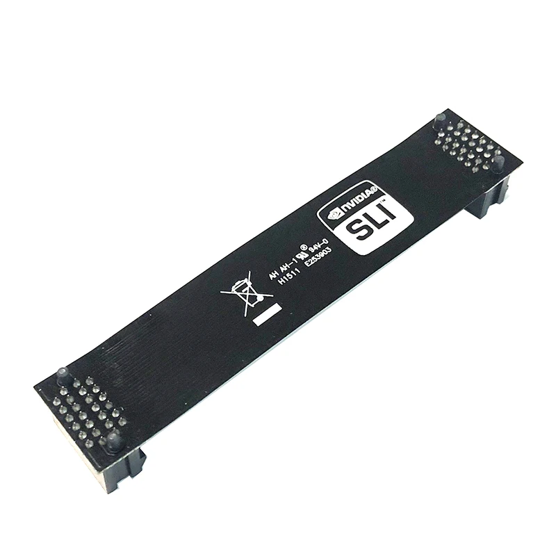 Мостовой разъем SLI 10 см для видеокарты nVidia / MSI ASUS PCI E кабель подключения