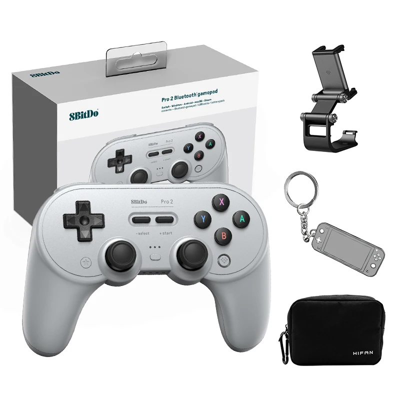 8bitdo Pro2 Bluetooth Управление Беспроводной джойстика для Nintendo переключатель/ПК/Mac
