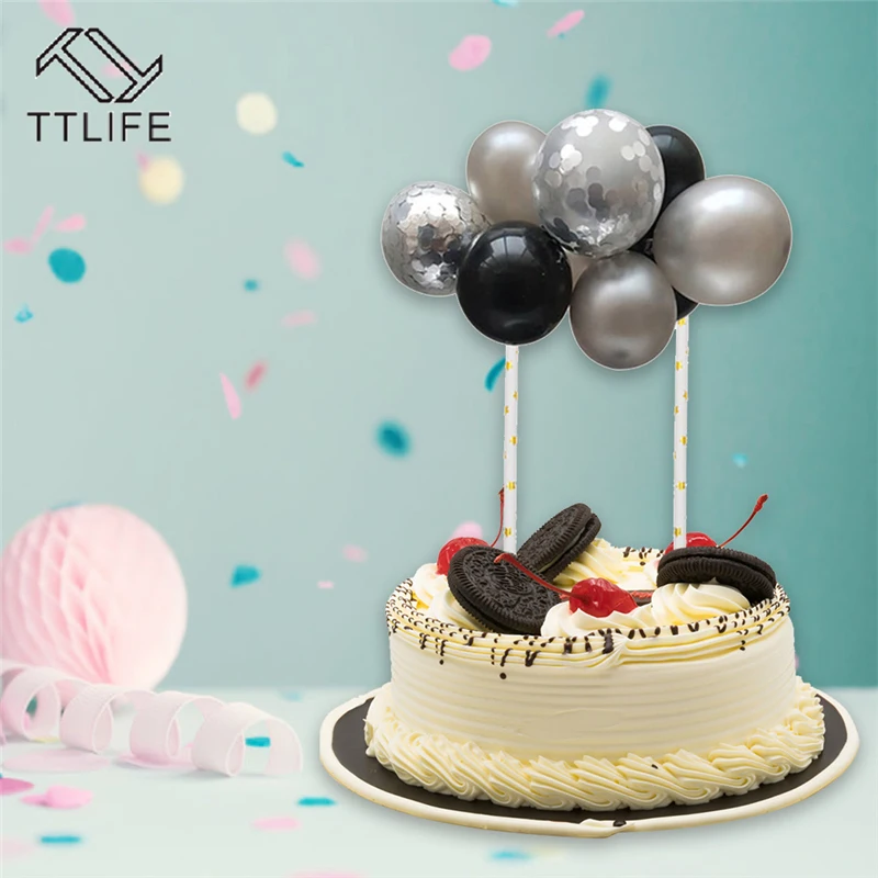 TTLIFE 5 шт./лот воздушный шар торт Топпер облако форма конфетти для дня рождения Baby