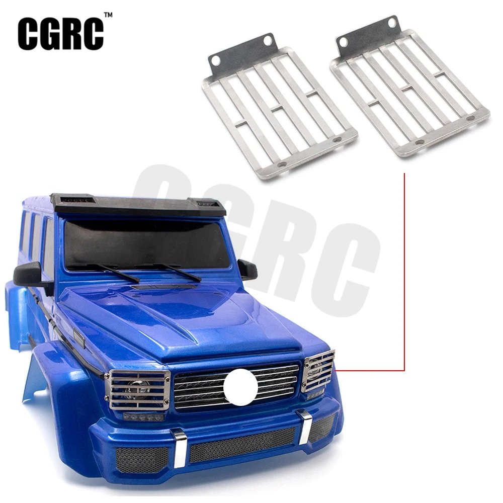 Металлический передний задний абажур для 1/10 RC гусеничного автомобиля Traxxas TRX4