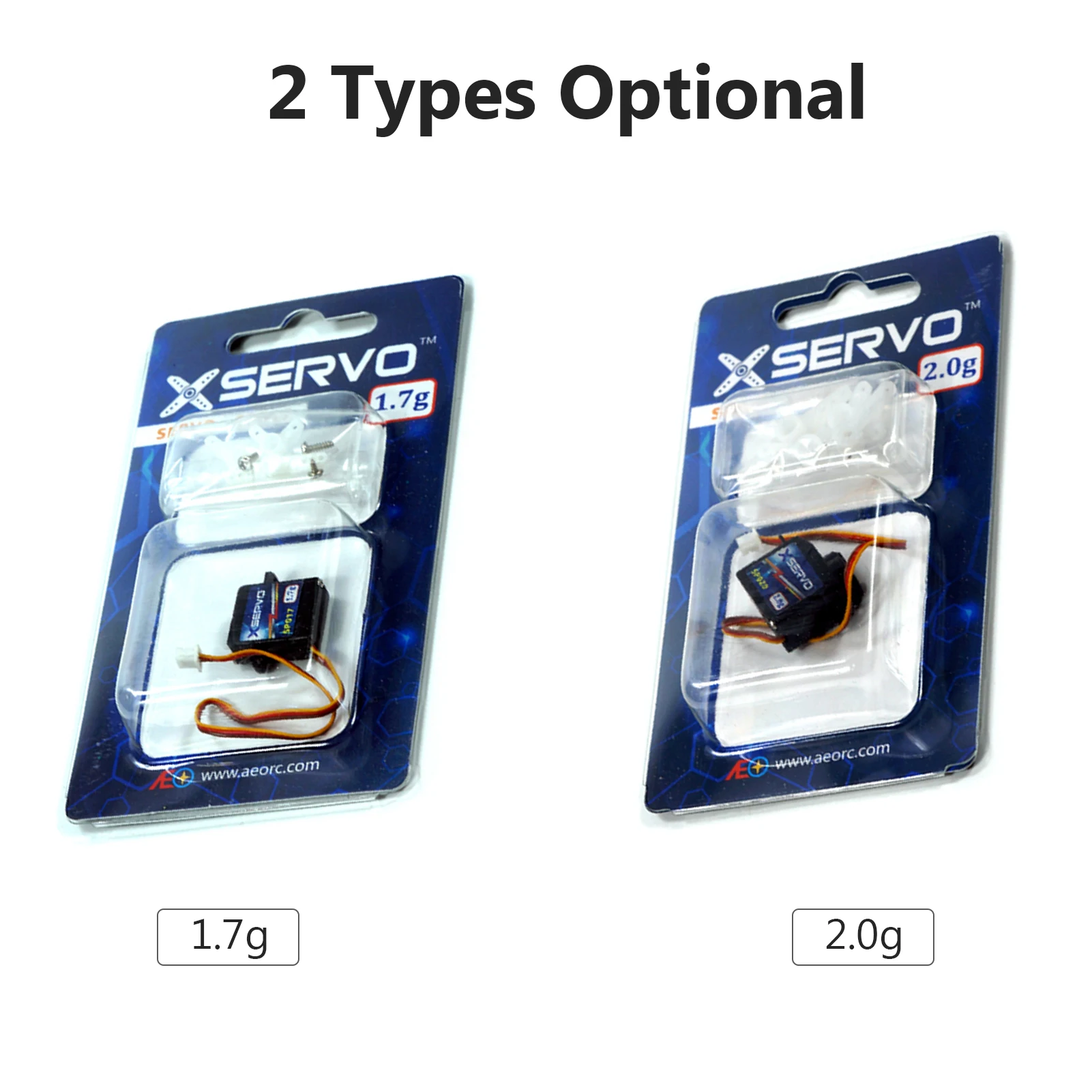 

AEO RC Micro 1.7g Anolog Servo 4pcs for RC Airplane Plane Helicopter RC Robot