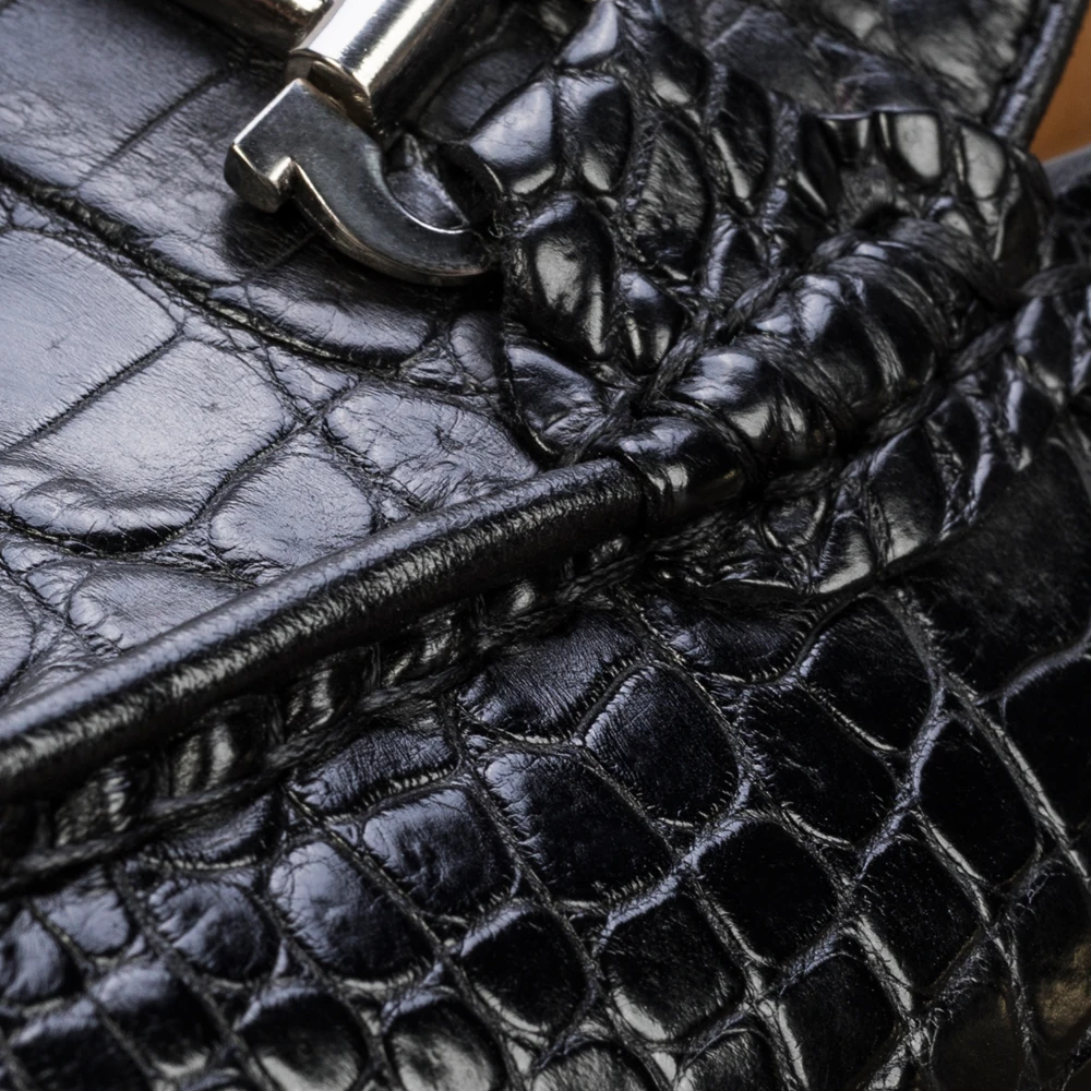 

Crocodile Shoes Men Casual 100% Genuine Leather Original Design Party Wedding Luxury Men's Dress Leisure Alligator Shoes