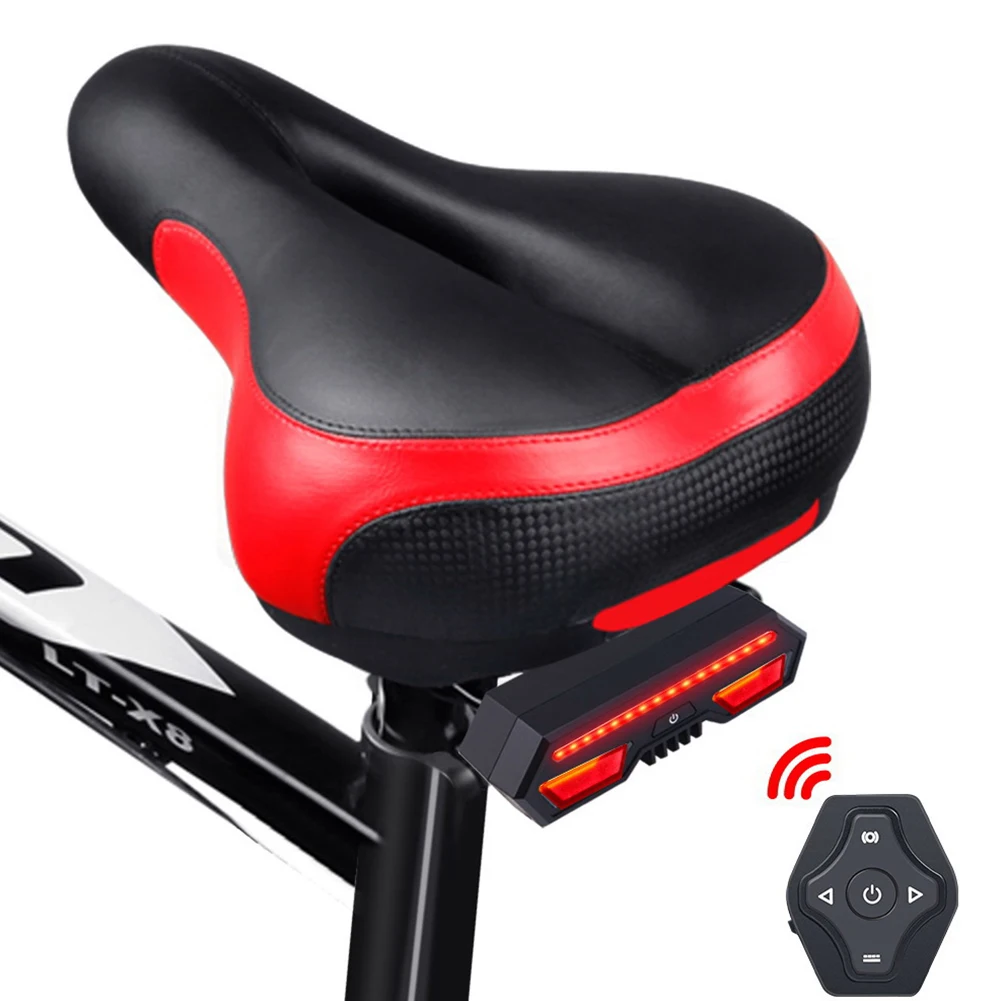 

Mountain Bike Smart Taillight Brake Rear Warning Lamp USB Charging RC Waterproof Outdoor Cycle Biking Entertainment