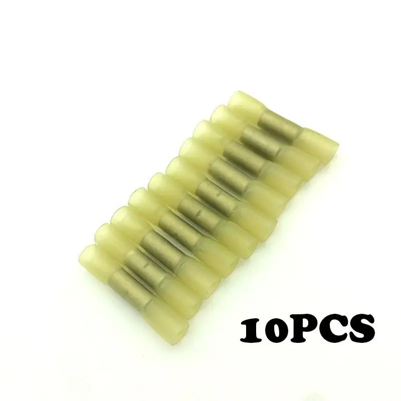 10pcs BHT5 Insulated cold press terminal connector heat shrinkable connecting pipe wire waterproof middle joint | Обустройство дома