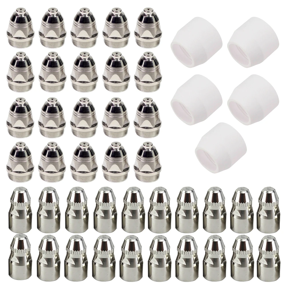 P80 45 шт электрода насадка расходные материалы Запчасти плазменный резак фонарь