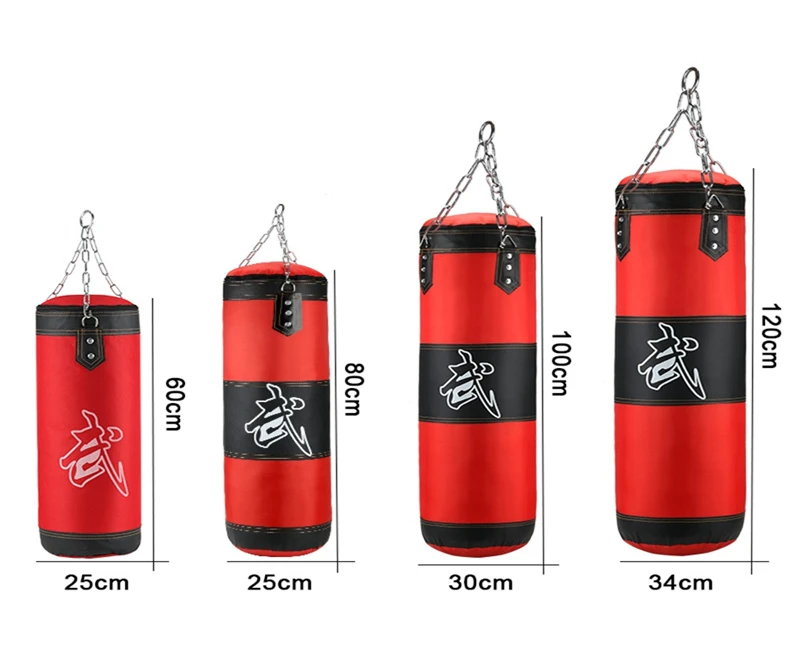 

Boxing Punching Bag Training Fitness with Hanging Kick Sandbag adults Gym Exercise Empty-Heavy Professional Boxing Bag