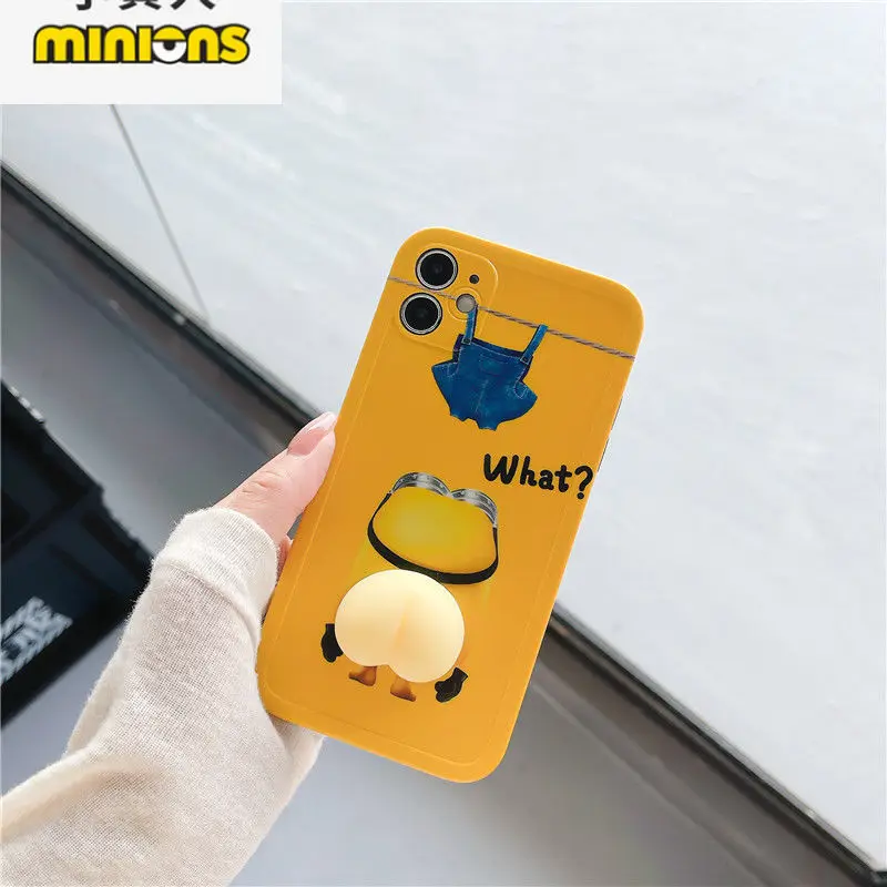 

Minions Matte Mobile Phone Case is suitable for iPhone 6S/7/8P/X/XR/XS/XSMAX/11/12Pro/12min Phone Couple Case Cover