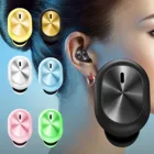 Беспроводные мини-наушники F911 Bluetooth 5,0, цветные наушники-вкладыши Macaron, одиночные наушники-вкладыши, Bluetooth совместимая стереогарнитура, подарки
