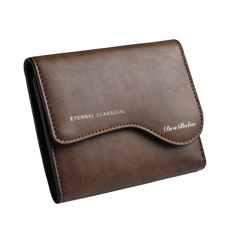 Лидер продаж мужской кошелек в европейском и американском стиле ретро короткий