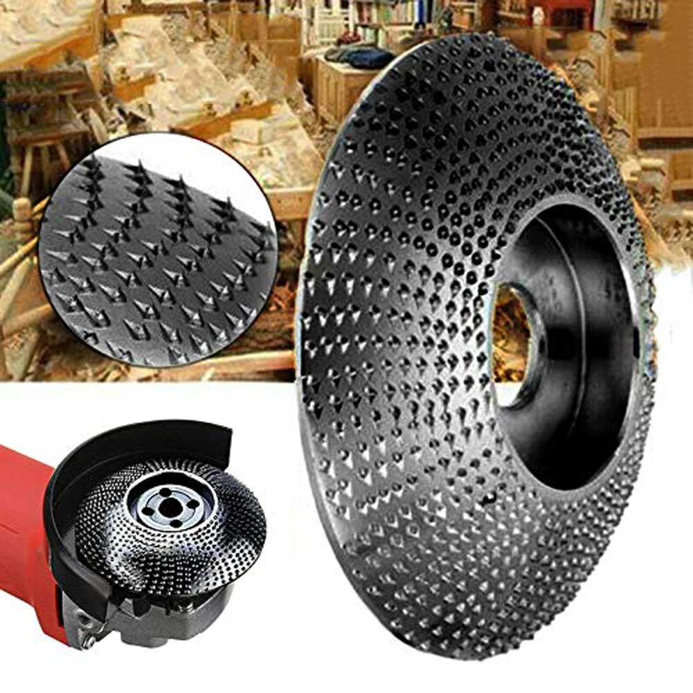 

Wood Grinding Wheel Angle Grinder Disc Wood Carving Sanding Abrasive Tool for Angle Bore Shaping