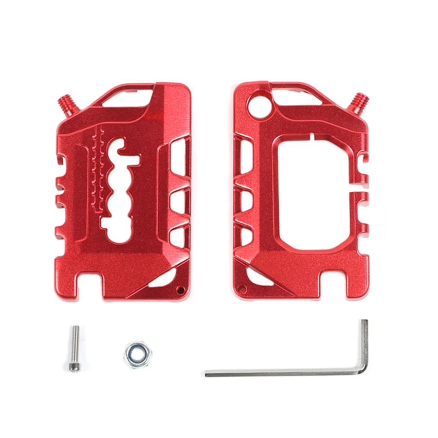

Aluminium Alloy Key Case For Jeep Wrangler JL 2018 2019 Automobile Door Keys Protection Shell Car Styling