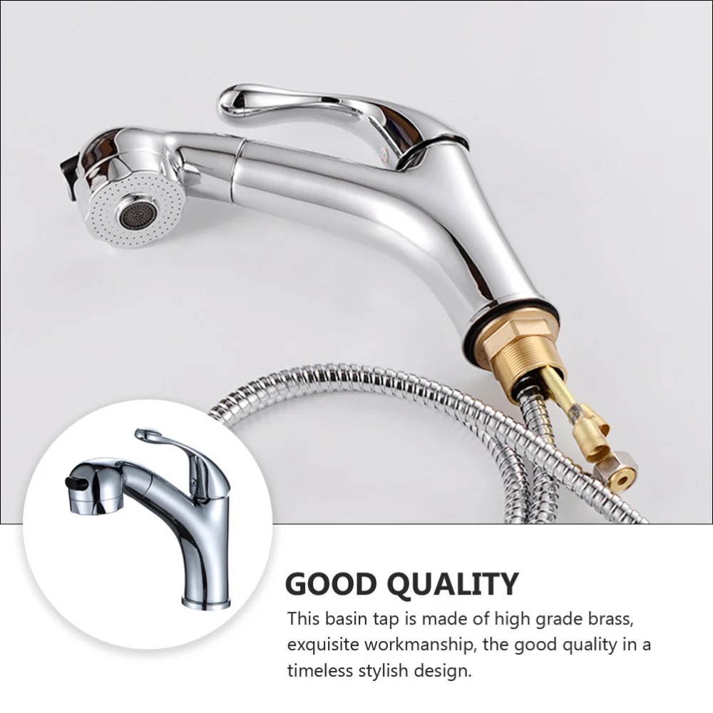 

Kitchen Sink Basin Cold Hot Water Bathroom with Hose