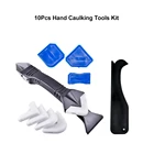 Набор ручных инструментов для герметизации, инструменты для удаления герметика, силиконовый герметик, инструмент для отделки, насадка для герметика, аппликатор, инструмент для отделки окон