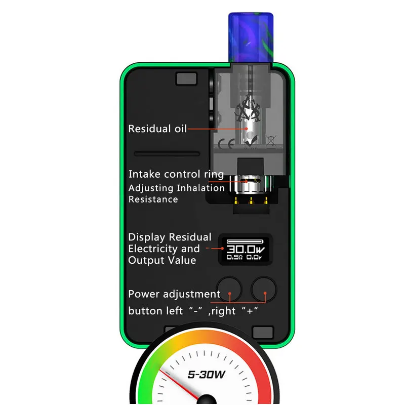 Оригинальный ASVAPE микро эльф коробка Mod Kit 1100 мАч доставка производится в течение 5