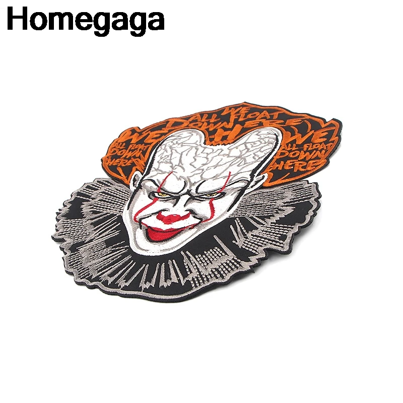 Homegaga Стивен Кинг это куртка большой размер нашивки вышитые железные на аксессуар новое поступление косплей одежда наклейки D2337