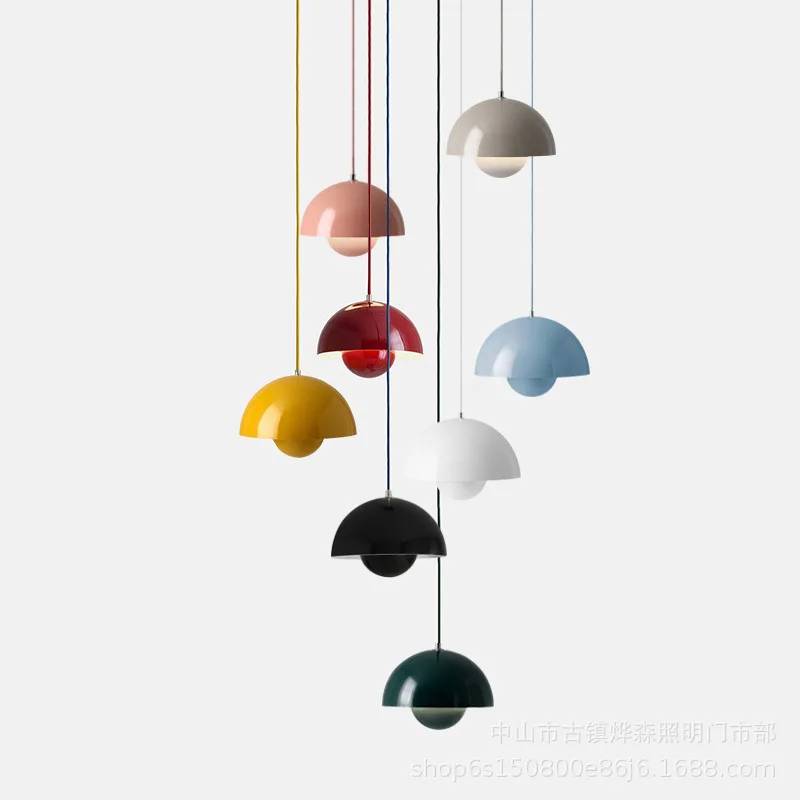 

Modern Ceramic Cup Pendant Lights for Dining Room Bedroom Kitchen Hanging Lamp Nordic Indoor Lighting Living Room Light Fixtures