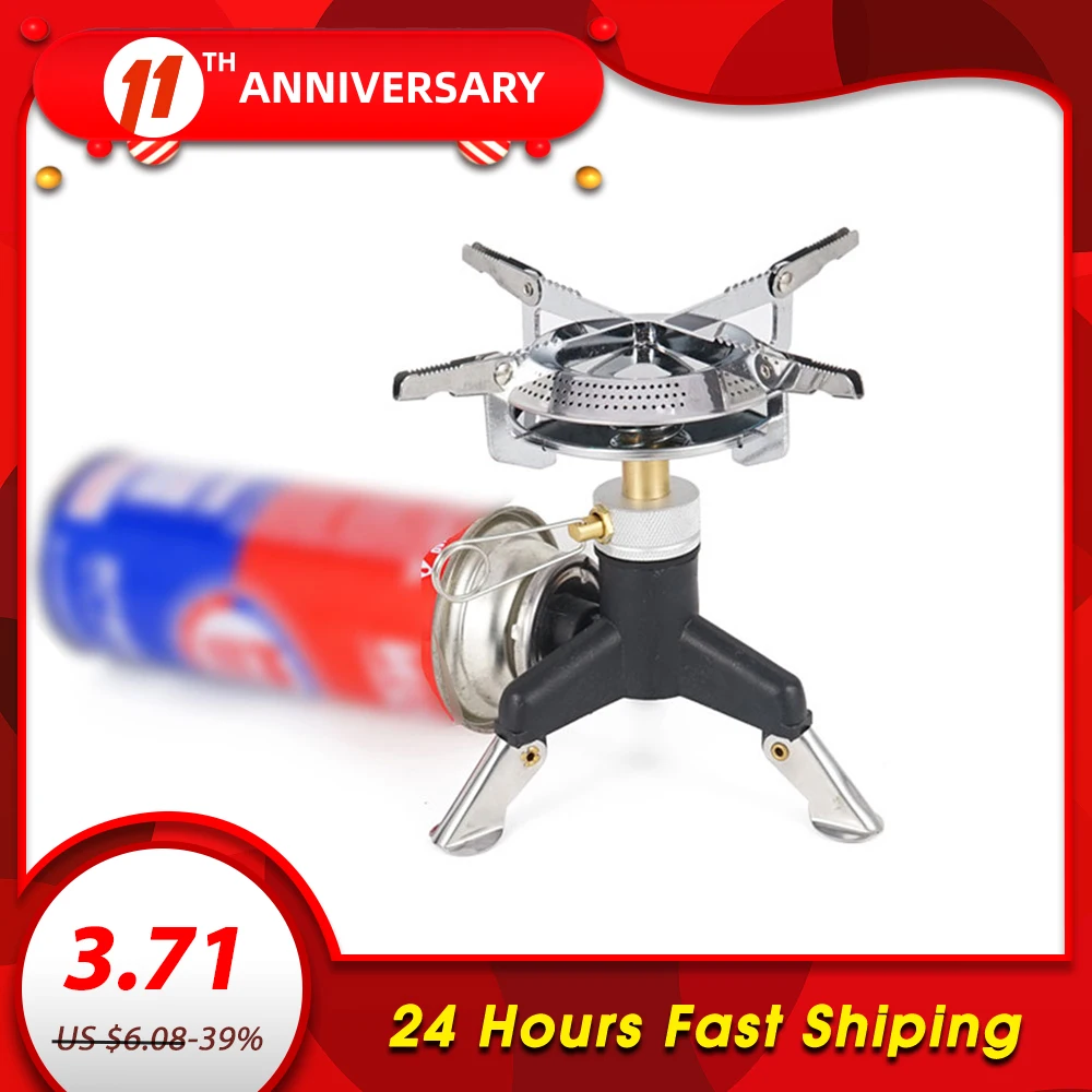 

1Pcs Outdoor Flat Gas Tank Conversion Converter Adapter Head Triangle Stove Converter Outdoor Camping Supplies HOT