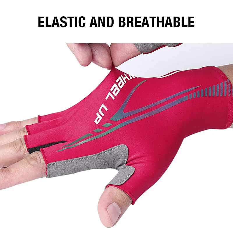 Перчатки для велоспорта с полупальцами дышащие амортизирующие MTB мотоциклетные