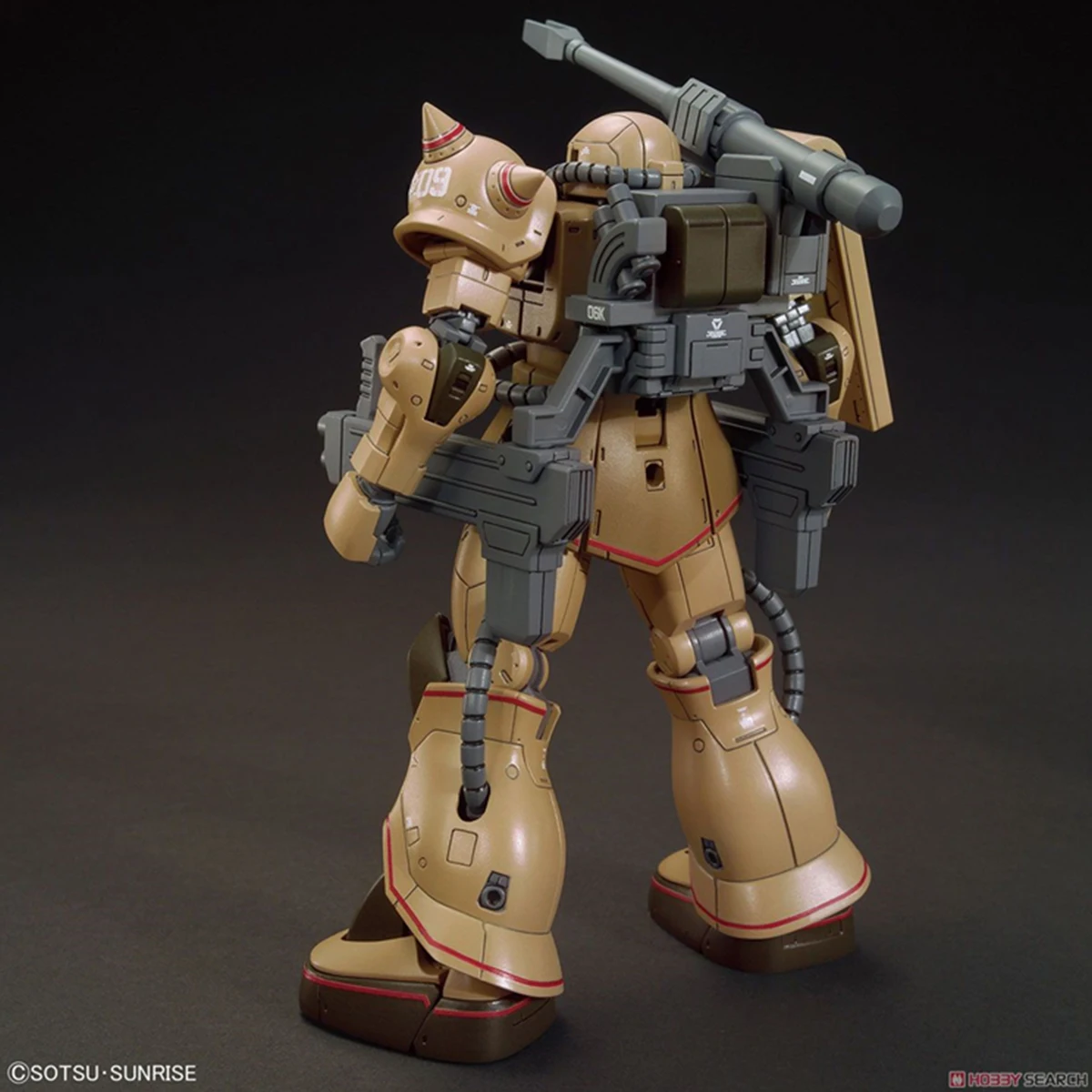 Original Bandai HG GTO 019 1/144 MS-06CK Zaku Zagu Cannon Assembly Action Figureals Brinquedos Model | Игрушки и хобби