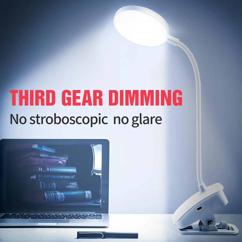 Настольная лампа Светодиодная настольная с сенсорным управлением светодиодный