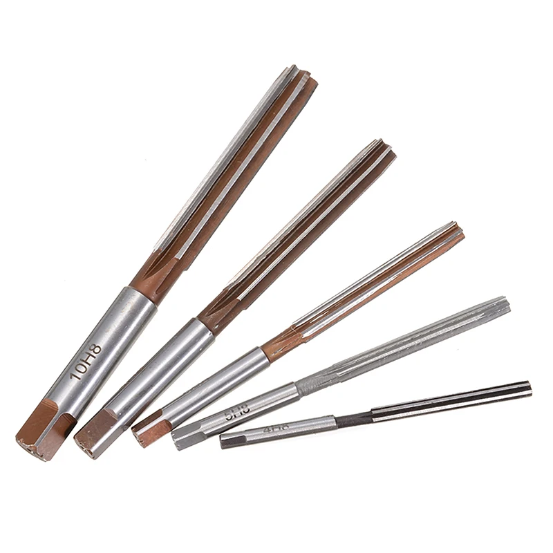 5 шт. ручной расширитель H8 патрон прямой хвостовик инструмент из сплава стальные