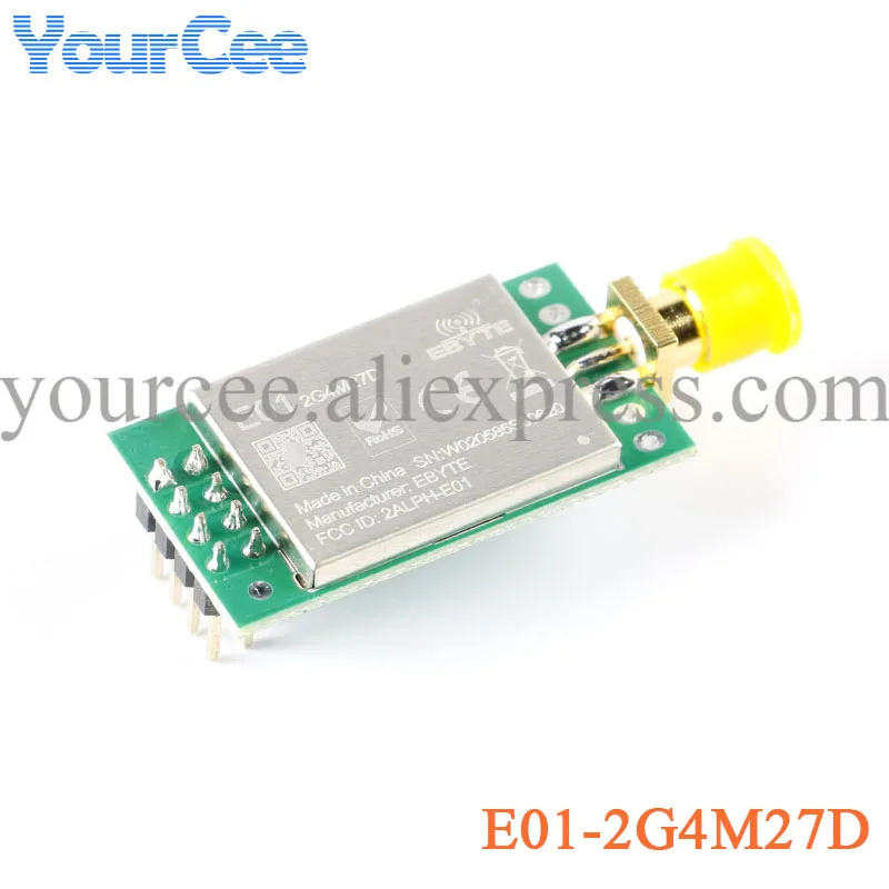 E01-2G4M27D E01-ML01DP5 nRF24L01P nRF24L01 PA LNA большой диапазон 2 4 ГГц SPI DIP IoT Wifi беспроводной модуль -