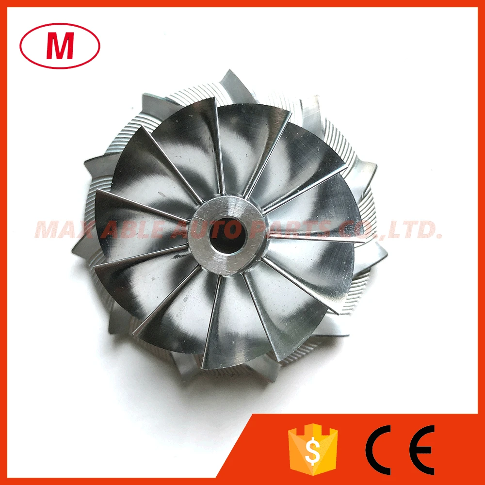 Компрессорное колесо TF035 13T 49377-00018 38 35/51 00 мм с лезвиями 11 + 0 для турбокомпрессора