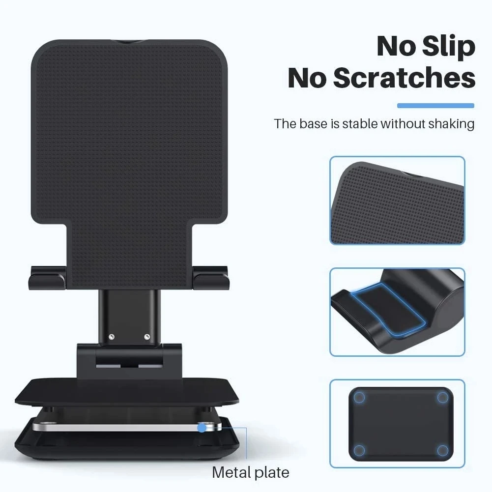 new tablet stand universal desktop holder for ipad pro 12 9 mobile phone kindle e book tabletop stable adjustable folding free global shipping