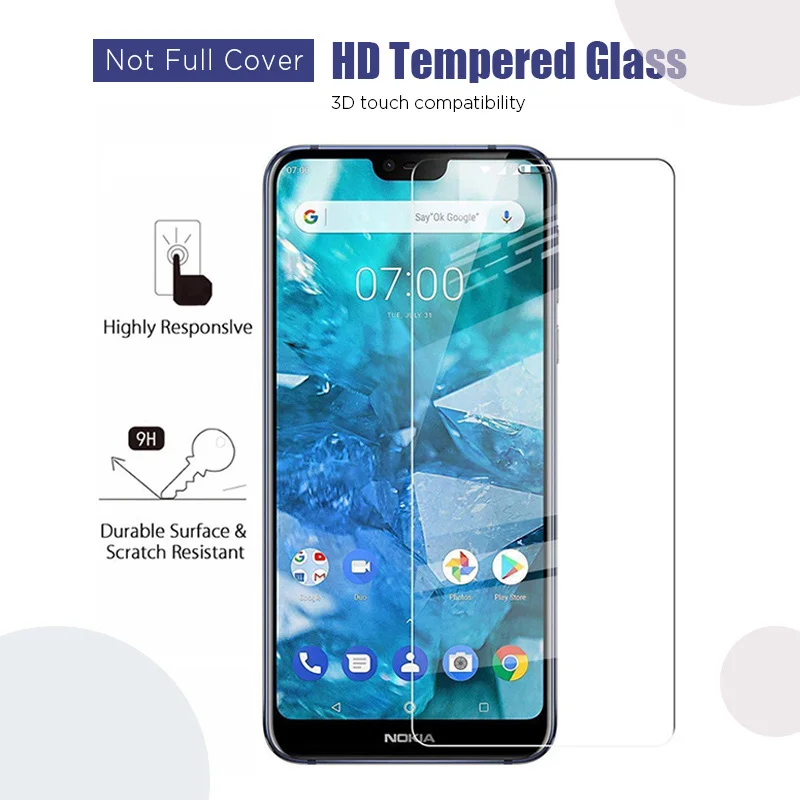 Защитное стекло для Nokia прозрачное 3 1 2 Plus 1/2 шт.|Защитные стёкла и плёнки