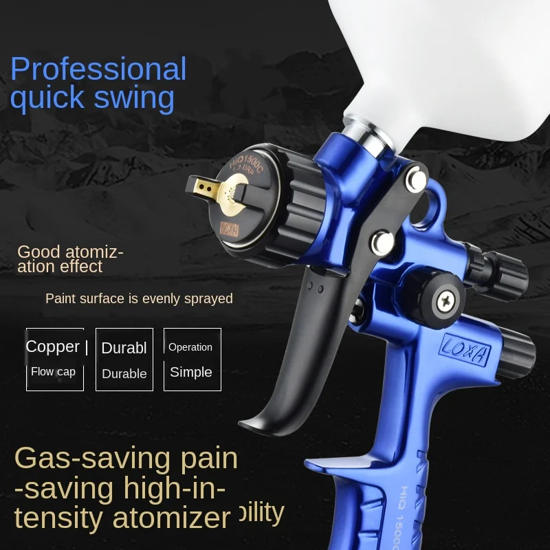

Auto spray gun paint spray gun high atomization topcoat sheet metal furniture spray gun