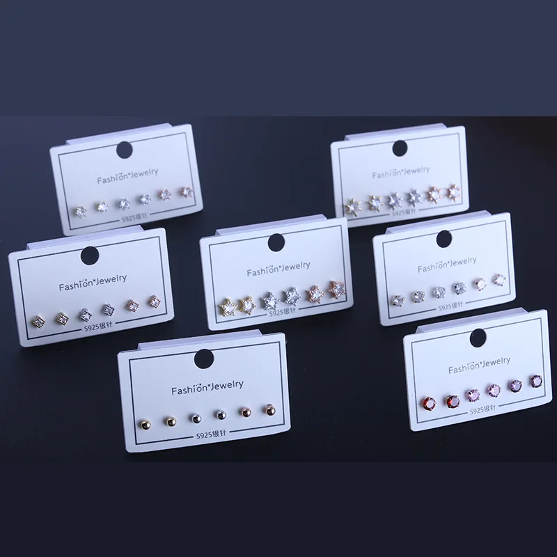 3 пары детских хлопковых утепленных колготок на серьги смешанного стиля из иглы