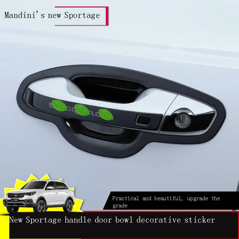 

Voiture Accesorios Coche Akcesoria Samochodowe Decoration Exterior Accessories Car Sticker Door Handle 2019 FOR Kia Sportage