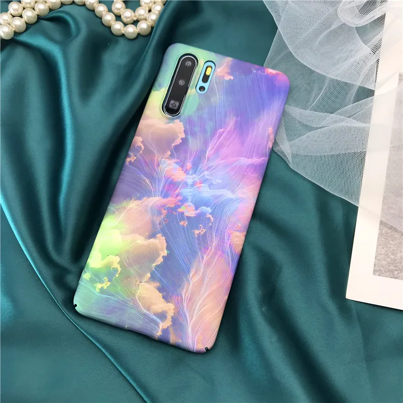 3D рельефный матовый чехол для Huawei P40 P30 Pro P20 Lite Nova 5 5T 3e 2s 4 Mate 20 Honor 10 V20 8X жесткий с