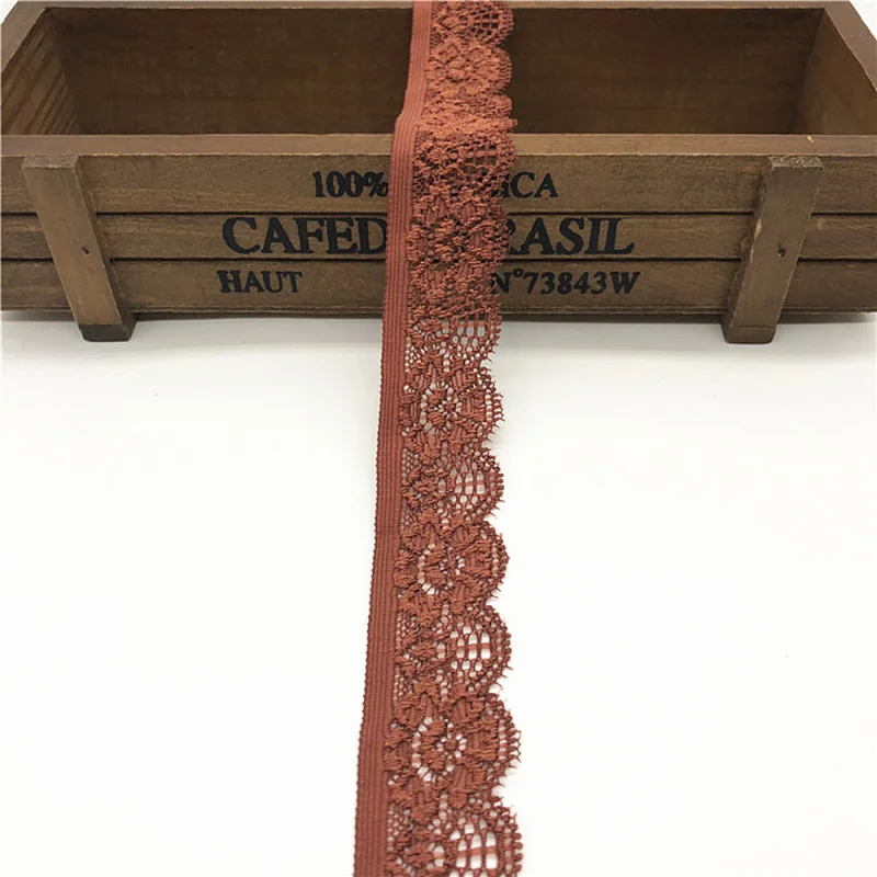 Эластичная кружевная лента для нижнего белья 5 ярдов | Дом и сад