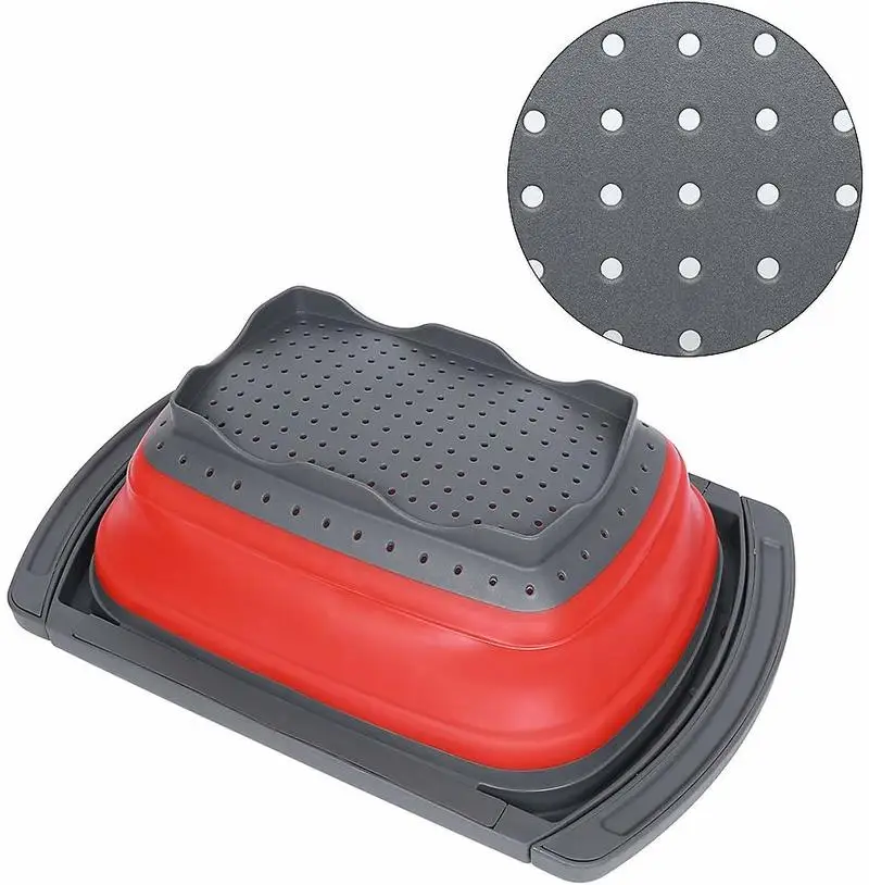 Кухонные инструменты дуршлаг складной раковина овощей/дуршлаг для фруктов