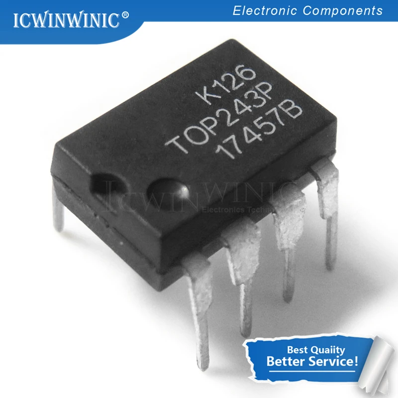 

100piece TOP243PN TOP243 DIP-7 DIP In Stock